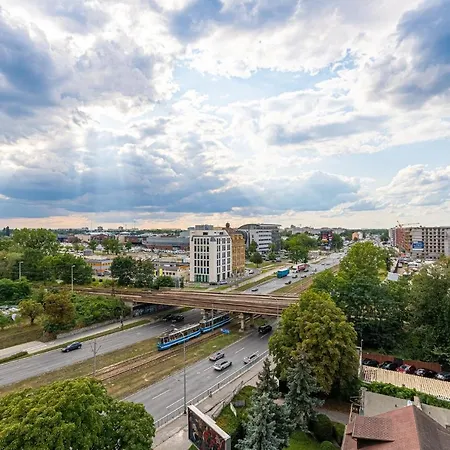 Piekny Widok, 15min Od Rynku, Netflix, Garaz Free Appartamento Breslavia